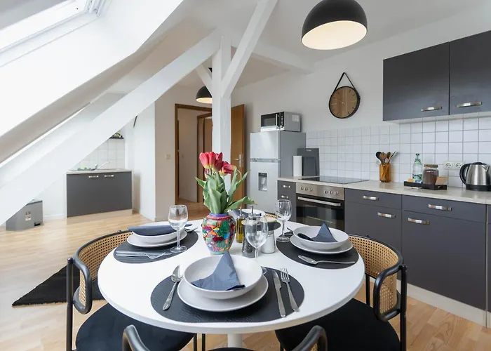 Lägenhet Gemuetliches Stadtloft In *